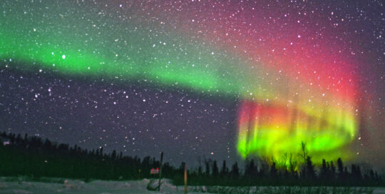 Photo of the Aurora Borealis